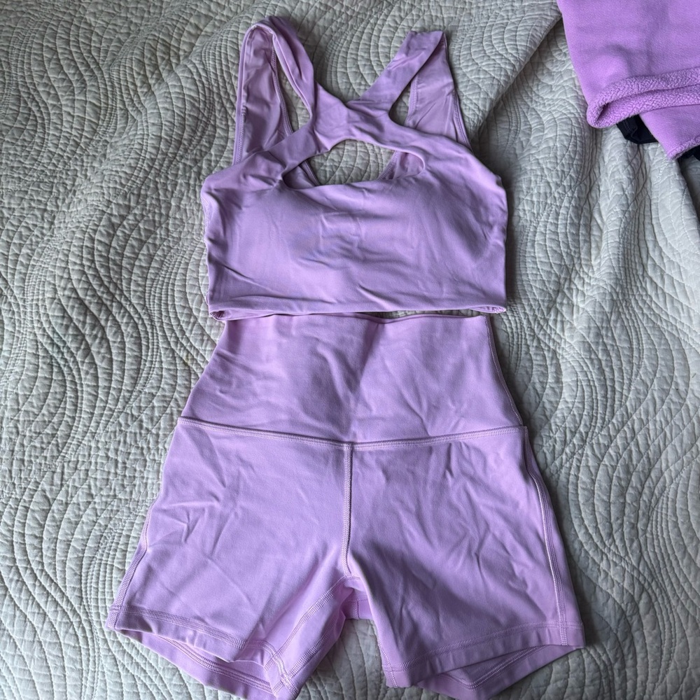 Lululemon align set in vitapink
